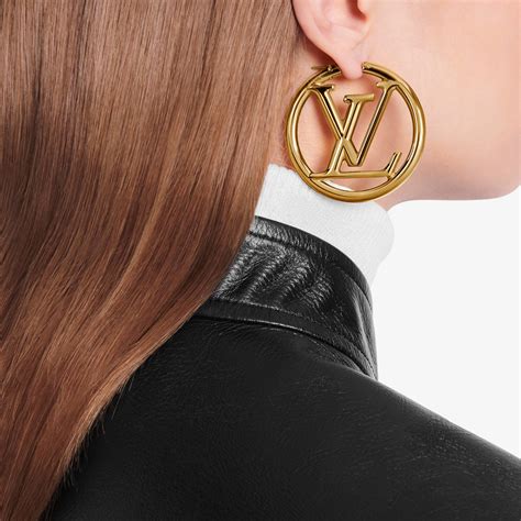 louis vuitton nautical hoop earrings.